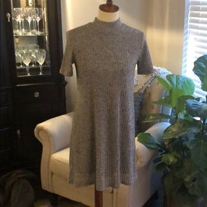 BCBGeneration mock neck swing dress